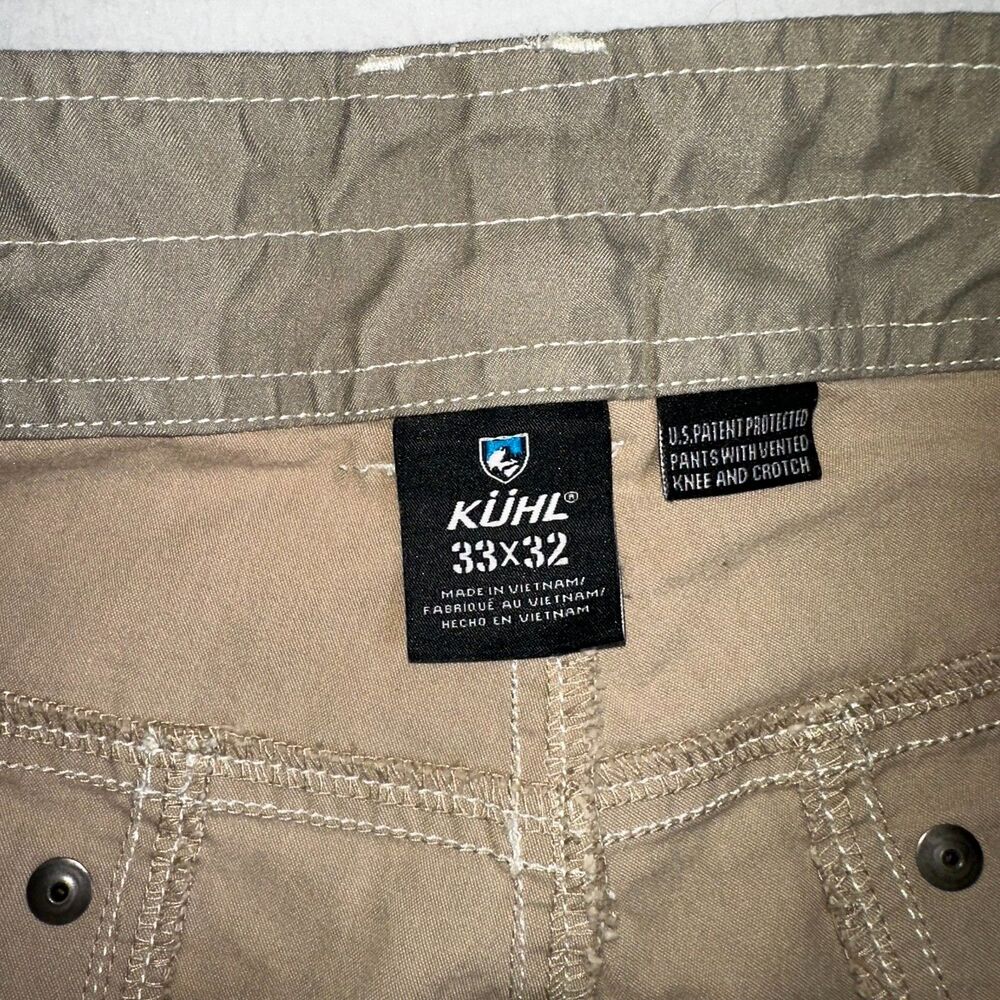 KÜHL Men’s Khaki Konfident Air Pant 33x32 V180 - Picture 7 of 7